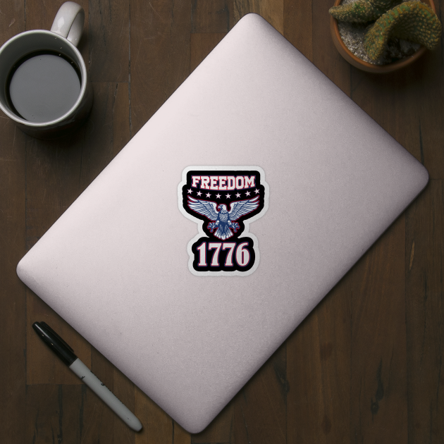 Freedom 1776 by TShirtWaffle1